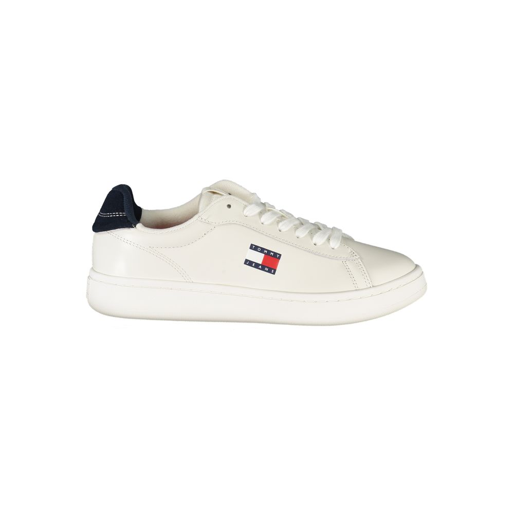 Tommy Hilfiger Bianco Polyurethan Damen Sneaker