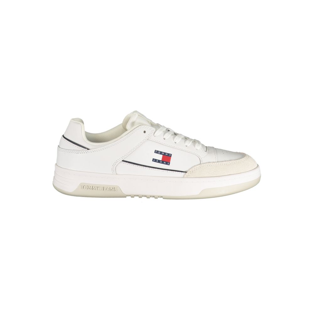 Tommy Hilfiger Weiße Polyurethan Herren Sneakers