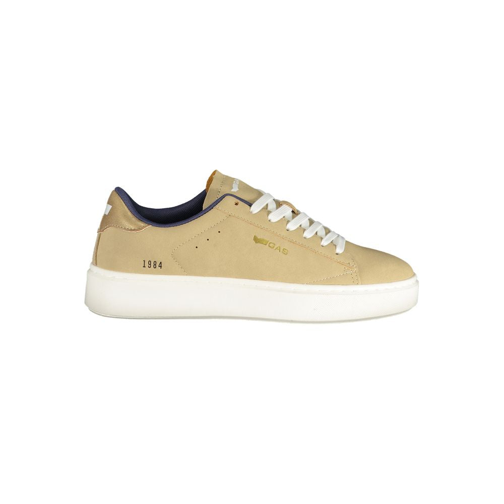 Gas Beige Polyurethan Damen Sneakers