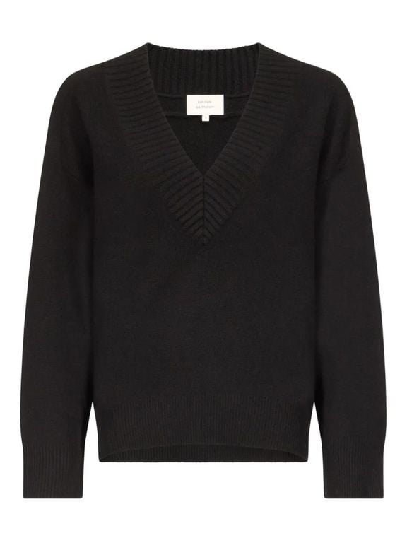 Sage Sweater - Black - Loulou de Saison Knitwear
