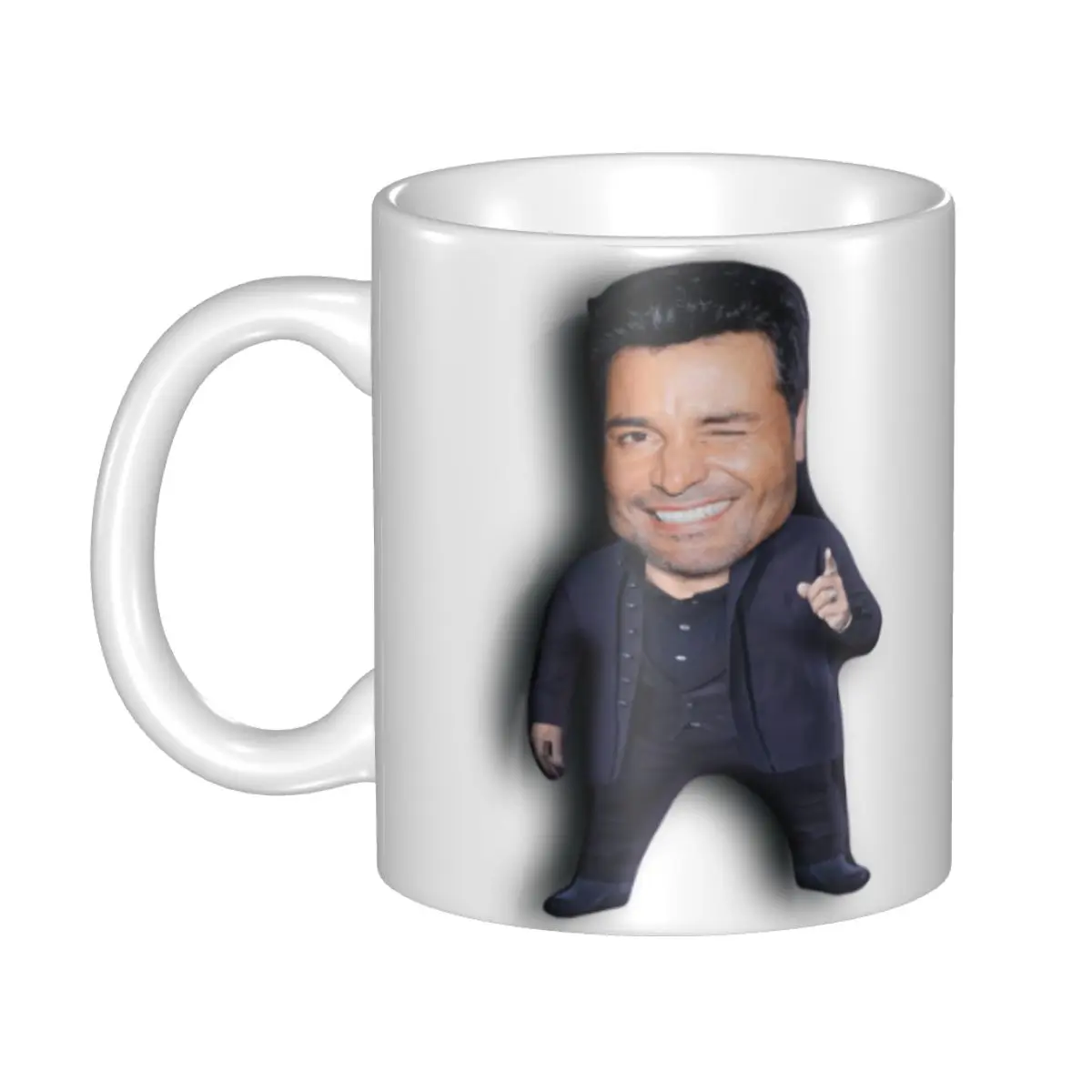Tazze da caffè personalizzate Chayanne Chiquito Meme fai da te musica personalizzata cantante tazza in ceramica tazza regalo creativo tazze e tazze