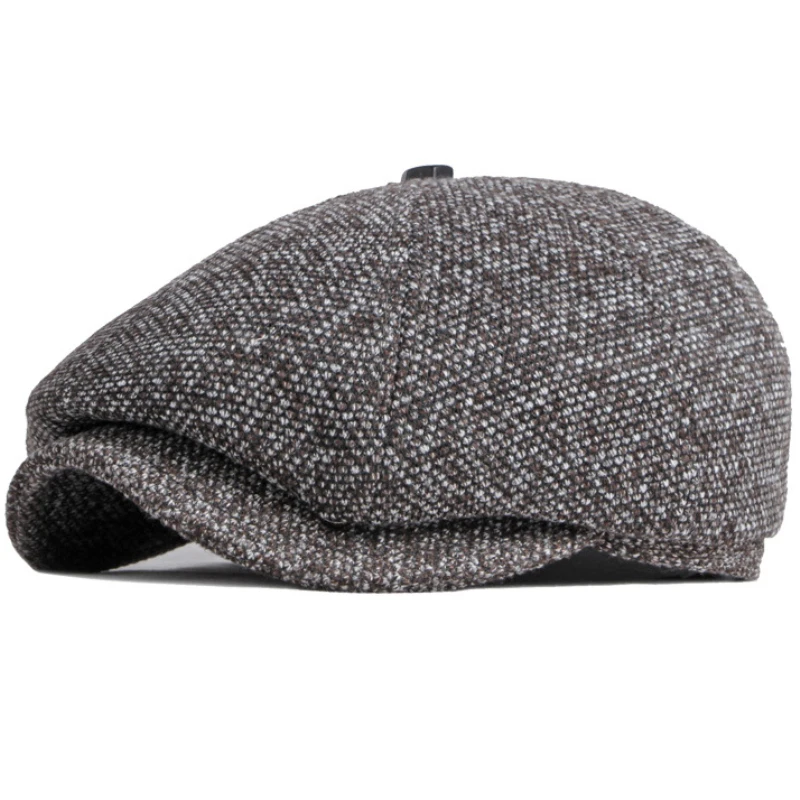 HT3747 Berretto Uomo Donna Autunno Inverno Cappello Ottagonale Nuovo Caldo Artista Pittore Berretto di Lana Cappello Maschio Femmina Piatto Berretto Berretto