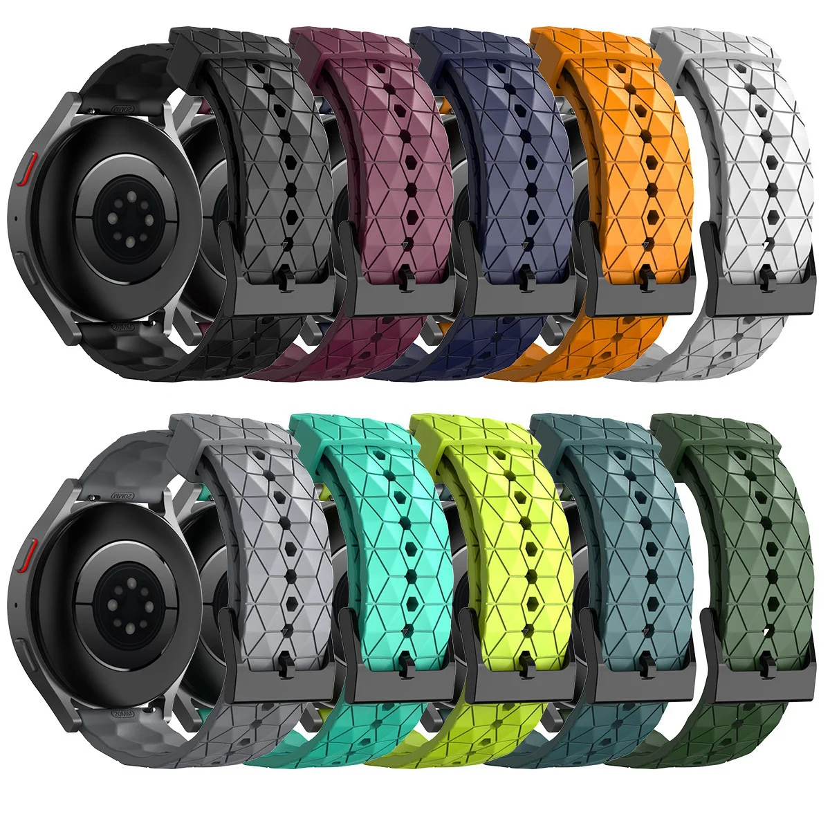 Cinturino Honor GS3/GS Pro per Honor Magic watch 2 46mm Bracciale 20 22mm Cinturino in silicone per Honor Magic Watch 2 42MM 46MM Correa Band