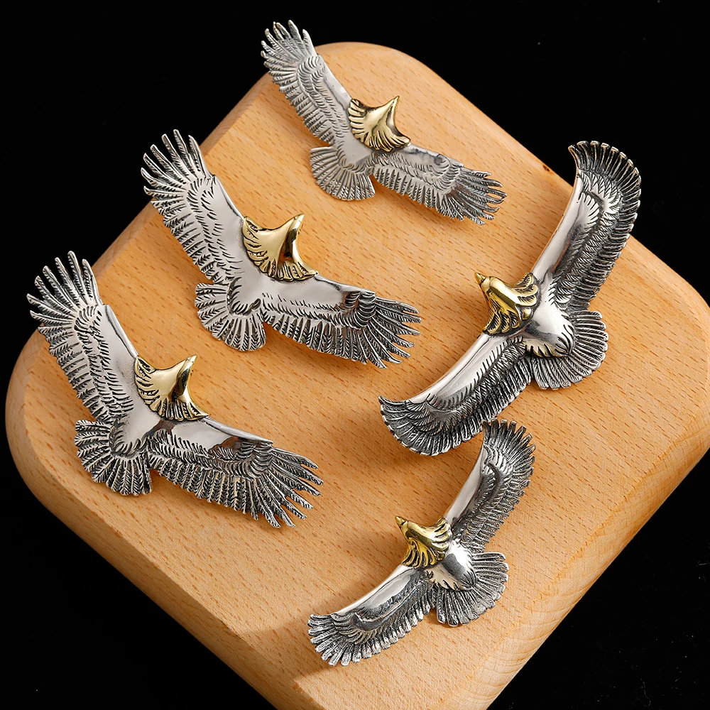 S925 gioielli in argento Sterling Takahashi Goro ciondolo aquila popolare da uomo e da donna in argento tailandese retrò
