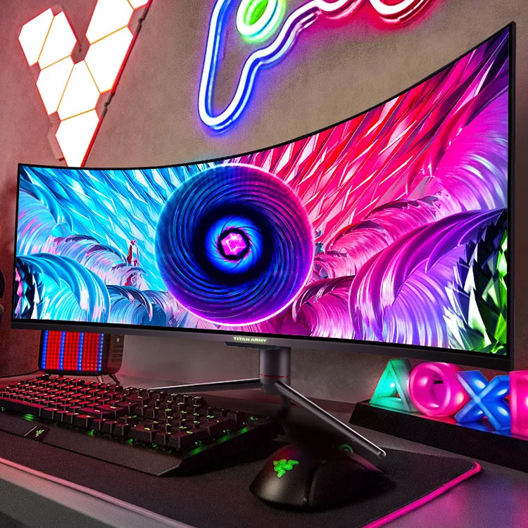 49 Zoll Curved Monitor 120HZ Computerbildschirm LCD-Monitor 5K