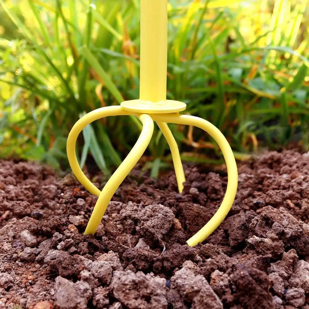 Twist Tiller Garten Hand Tiller Garten Klaue Garten Klaue Werkzeug Manuelle Twist Tiller Grubber Tiller für Gartenarbeit Bett Pflanzen Box