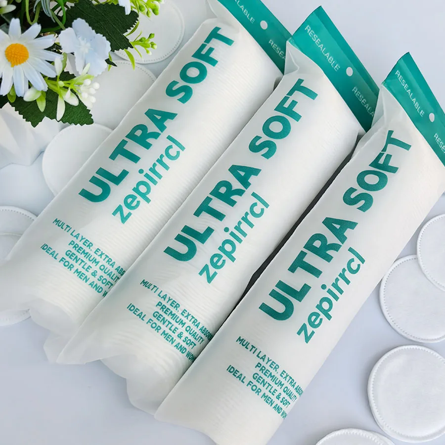 100/600 Stück runde Make-up-Entferner-Pads, Einweg-Make-up-Entferner-Pads, weich und atmungsaktiv, verwendet für Schönheit, Hautpflege, Reinigung, Haut-Make-up-Entferner, geeignet für den Heim- oder Image