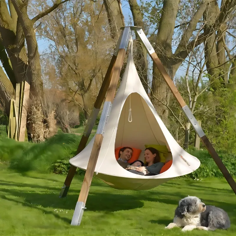 Hängematte Outdoor Camping Reise Hängematte Wasserdichte Hängende Hängematte Sofa Hängende Schaukel Garten Hängen Zelt Terrasse Dekoration