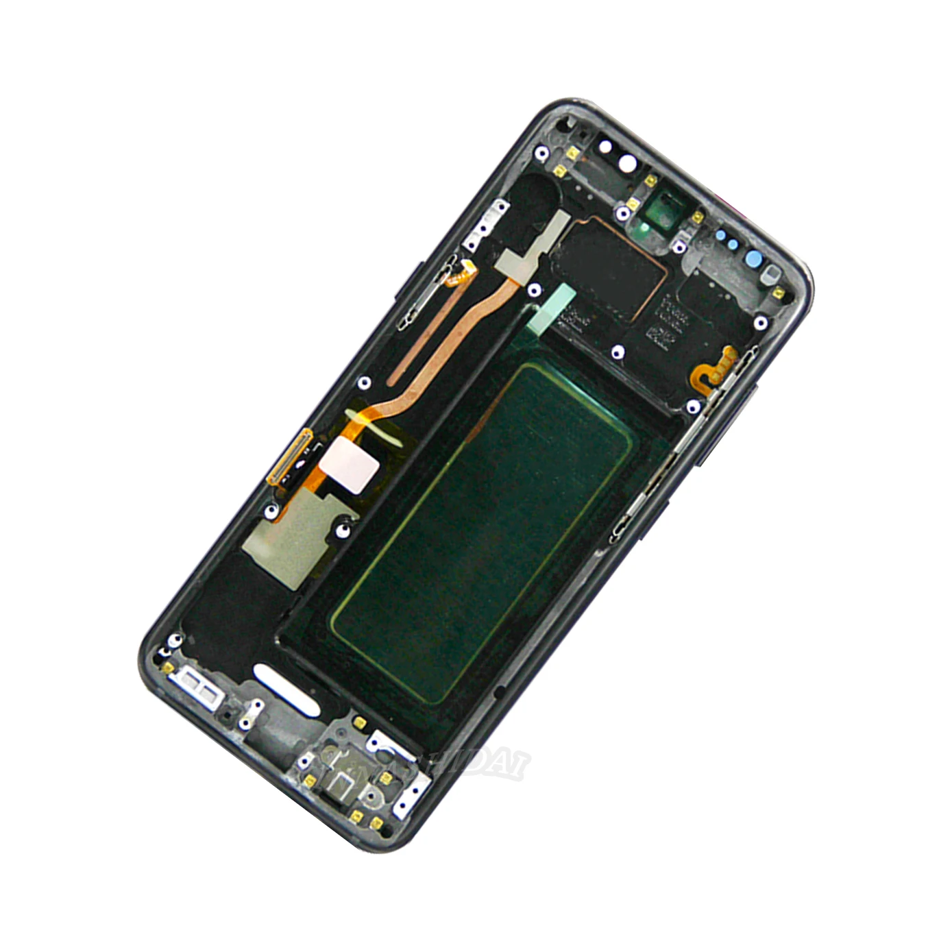 Neuer OLED-Bildschirm mit Rahmen für Samsung Galaxy S8 Display mit Touchscreen-Digitizer-Baugruppe, kompatibel mit Rahmen. Image