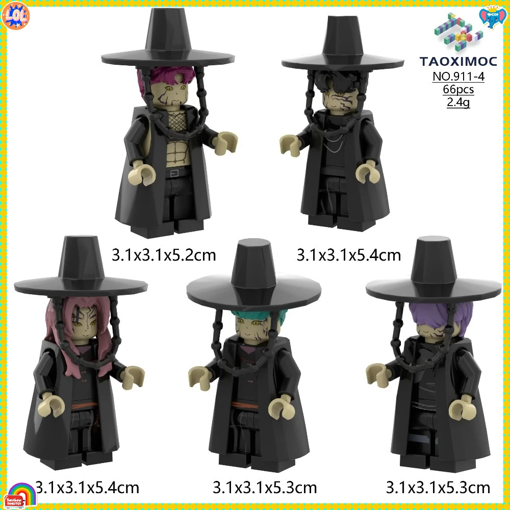 2026 Neu: Hexenjagd-Set für Kinder – Bausteine und Ornamente zur Förderung des räumlichen Denkens und der praktischen Fähigkeiten Image