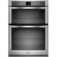 Whirlpool 27" Single Electric Wall Oven with Built-In Microwave - Stainless-Steel - WOC54EC7AS