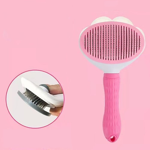 Haustierkamm Haarentfernungs-Kammbürste für Katzen Hunde Tierhaar-Reinigungsbürste für lange Haare Fäustlinge Nadel Haustierprodukte Haarbürste