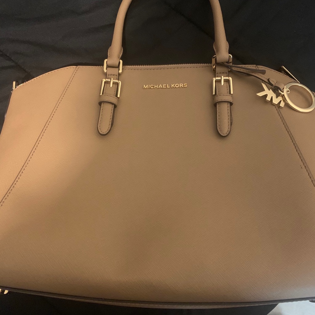 Michael Kors Bags | Authentic Michael Kors Handbag | Color: Tan | Size: Os