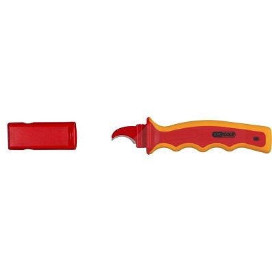 Ks Tools Absetzmesser mit Schutzisolierung, 180mm [Hersteller-Nr. 117.1328] Image