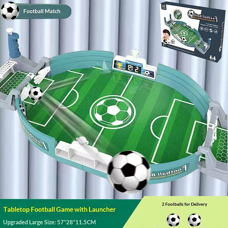 Mini Football Games,Table Football Games For Kids With 2 Footballs,Indoor Children'S Table Football Game Set,Desktop Sports Board Game For Adults Kids Family Game