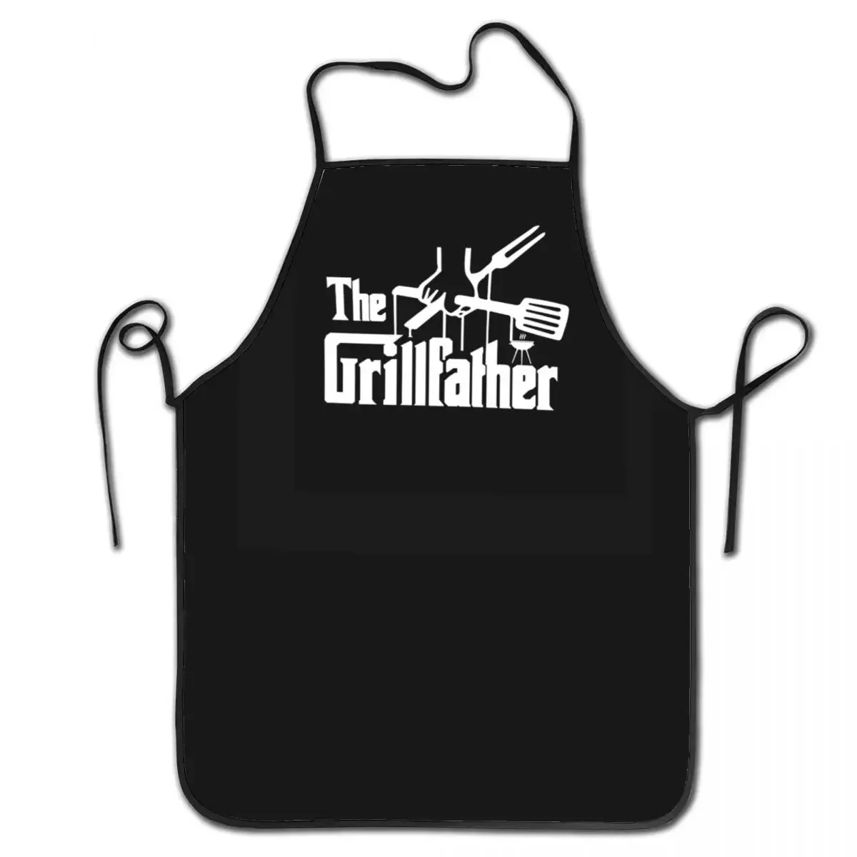 Le Grillfather BBQ Cuisine Chef Cuisine Tablier De Cuisson Hommes Femmes Drôle Grill Et Fumeur Barbecue Tablier Cuisine pour Le Jardinage