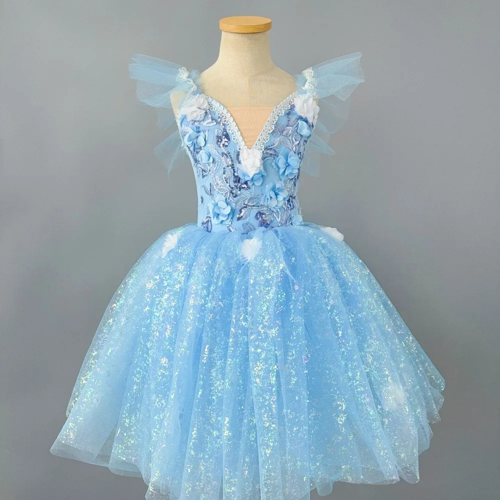 Vêtements pour enfants, costumes de scène, justaucorps pour filles, robe de ballet, tutu, vêtements de danse, vêtements pour enfants, tenue de princesse pour fête