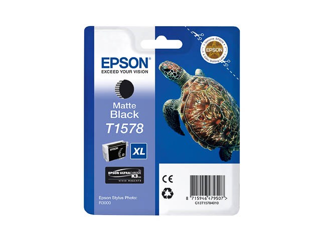Tinten EPSON C13T15784010 EPSON ST PHR3000 TINTE MBK Image