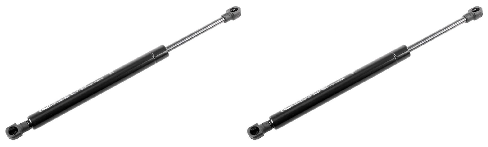 Vaico Lift Support Gas Spring, Driver & Passenger Side, 2-year or 24,000-mile limited warranty SET-VCOV104698-2