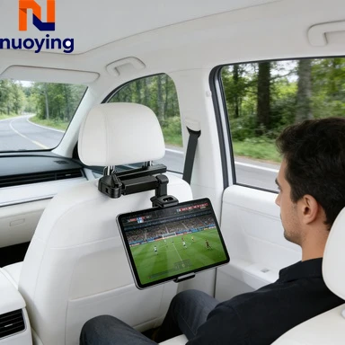 Verstellbare Auto-Kopfstützenhalterung, Tablet-Halterung, universell für Handys und Tablets Image