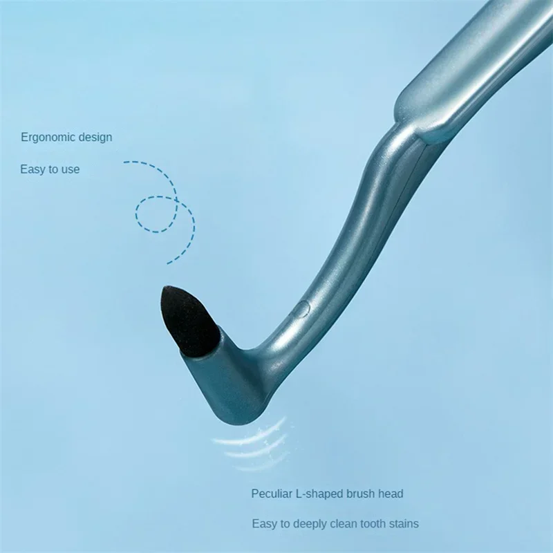 Entfernen Zahnstein Zahnbürste Tragbare Dental Scaler Dental Reinigung Werkzeug Weichen Borsten Zähne Reinigung Pflege Erwachsene Zahnbürste Männer Image