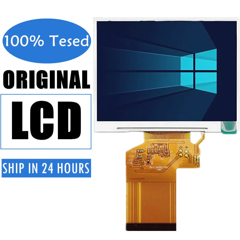 3,5'' zoll LCD Bildschirm Für COG-T350MCQH-05 Display Reparatur Ersatz (Ohne Touchscreen) Kostenloser Versand Image