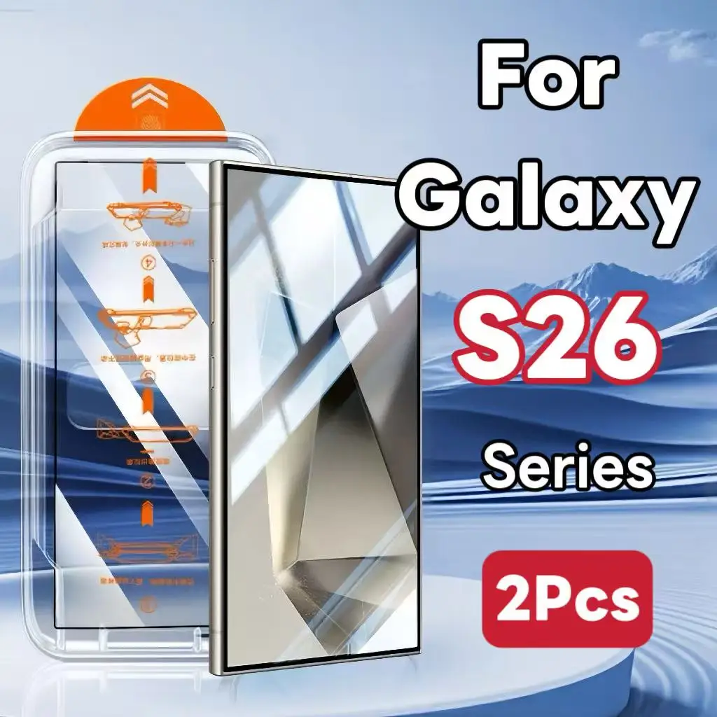 HD-Displayschutzfolie für Galaxy S26, S26 Ultra & S26 Plus Serie, 2er-Pack Image