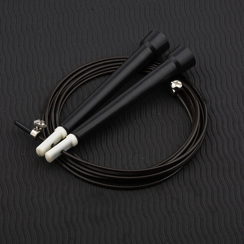 1 pièces corde à sauter de vitesse fil d'acier Durable câble de corde à sauter rapide Sport exercice équipements d'entraînement salle de Sport à domicile