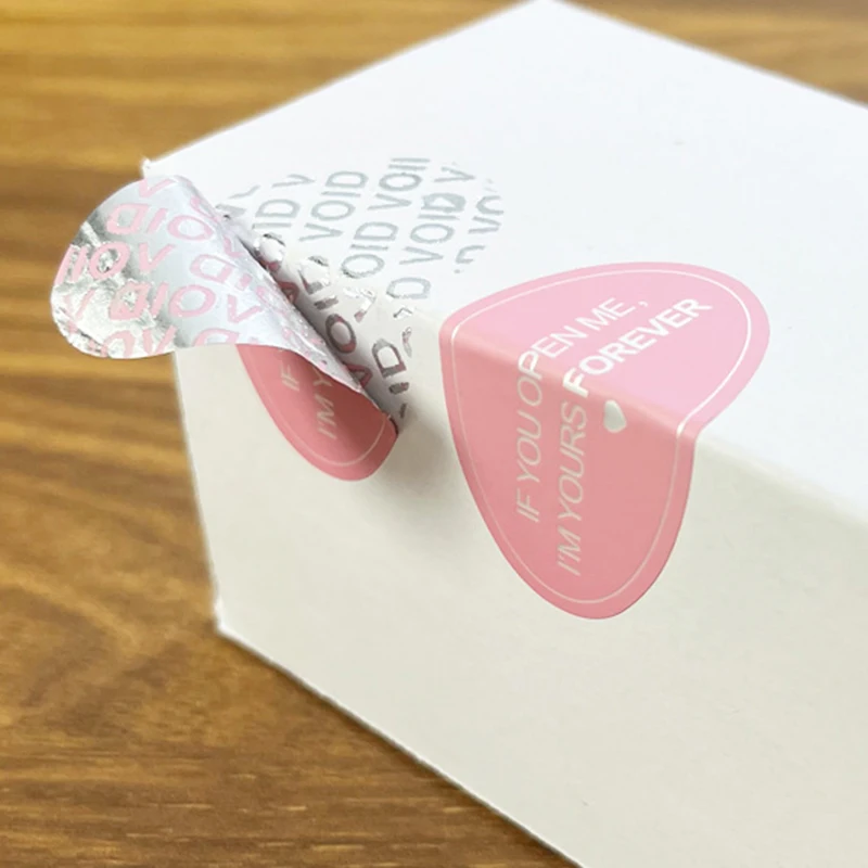 100 Stück manipulationssichere Sicherheitssiegel, sprödes Papier, Garantieschutzaufkleber, Garantie erlischt, Etikettenaufkleber, selbstklebende Etiketten Guanante Image