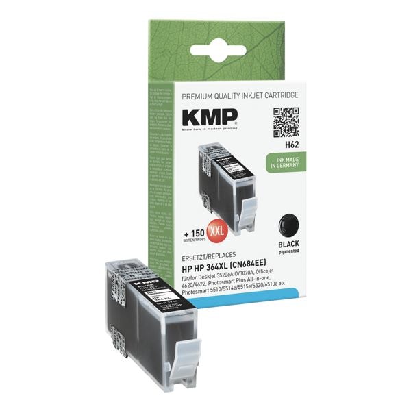 KMP Tintenpatrone »CN684EE« H62 schwarz schwarz Image