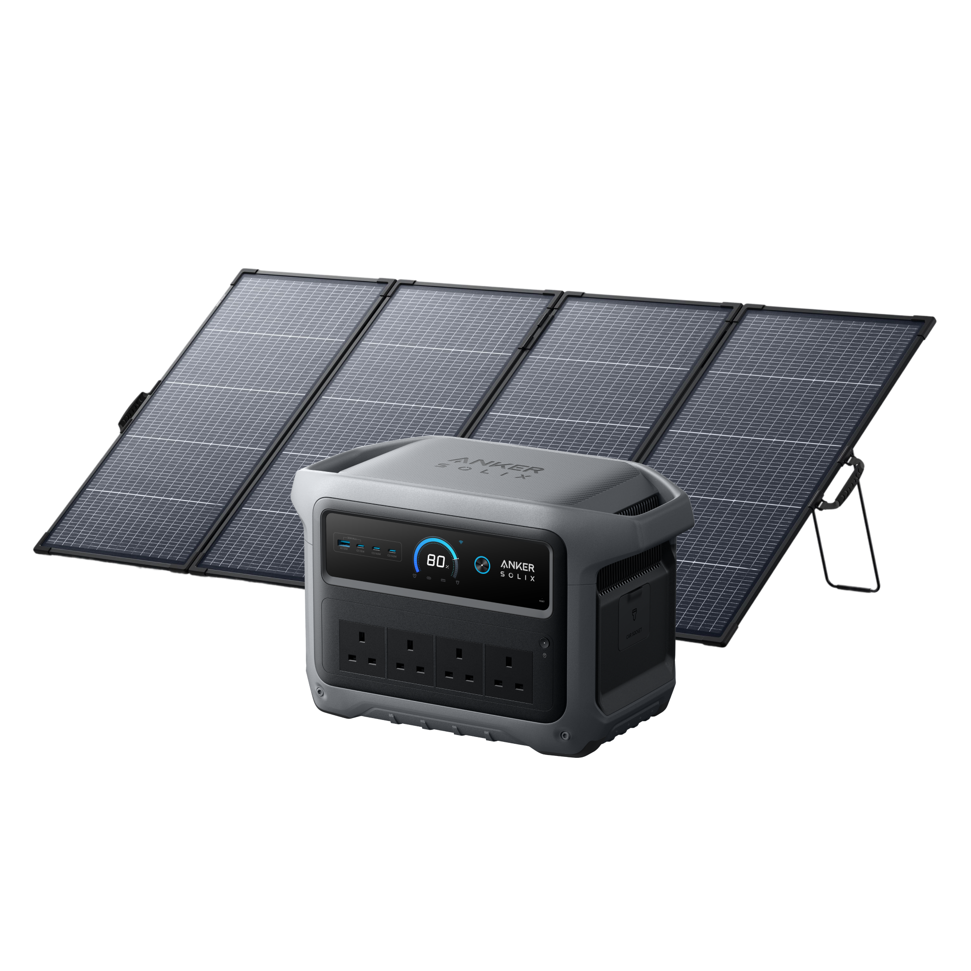 Anker SOLIX C1000 Gen2 + PS400 Bifacial Portable Solar Panel