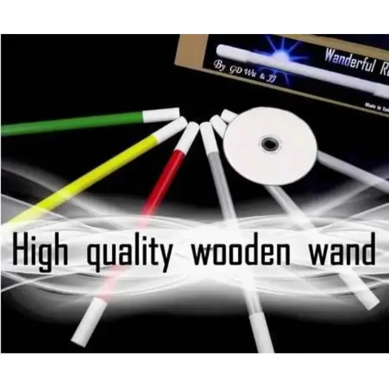 The Wanderful Routine von GD Wu & JJ Gimmick und DVD-Bühnenzaubertricks Illusionen Party Magic Show Classic Magia Magician Wands