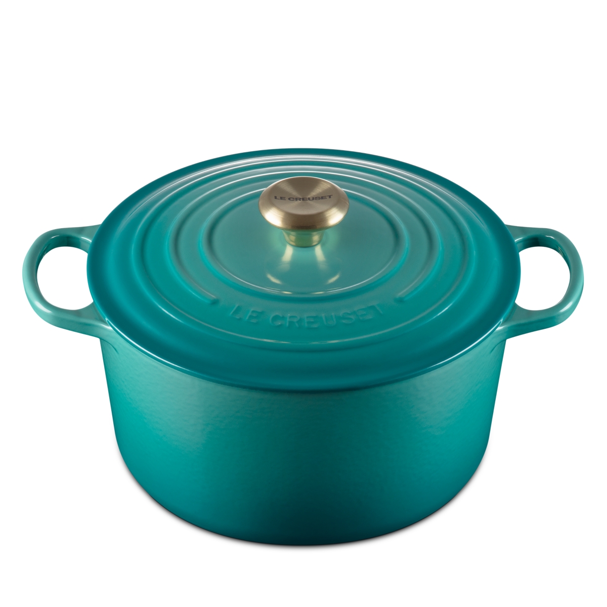 Le Creuset 6.5 Qt Deep Enameled Cast Iron Dutch Oven - Bleu Riviera
