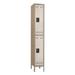 Safco Products Company 2 Tier 1 Wide Locker Metal | 80.25 H x 21.5 W x 12.75 D in | Wayfair 5523TN