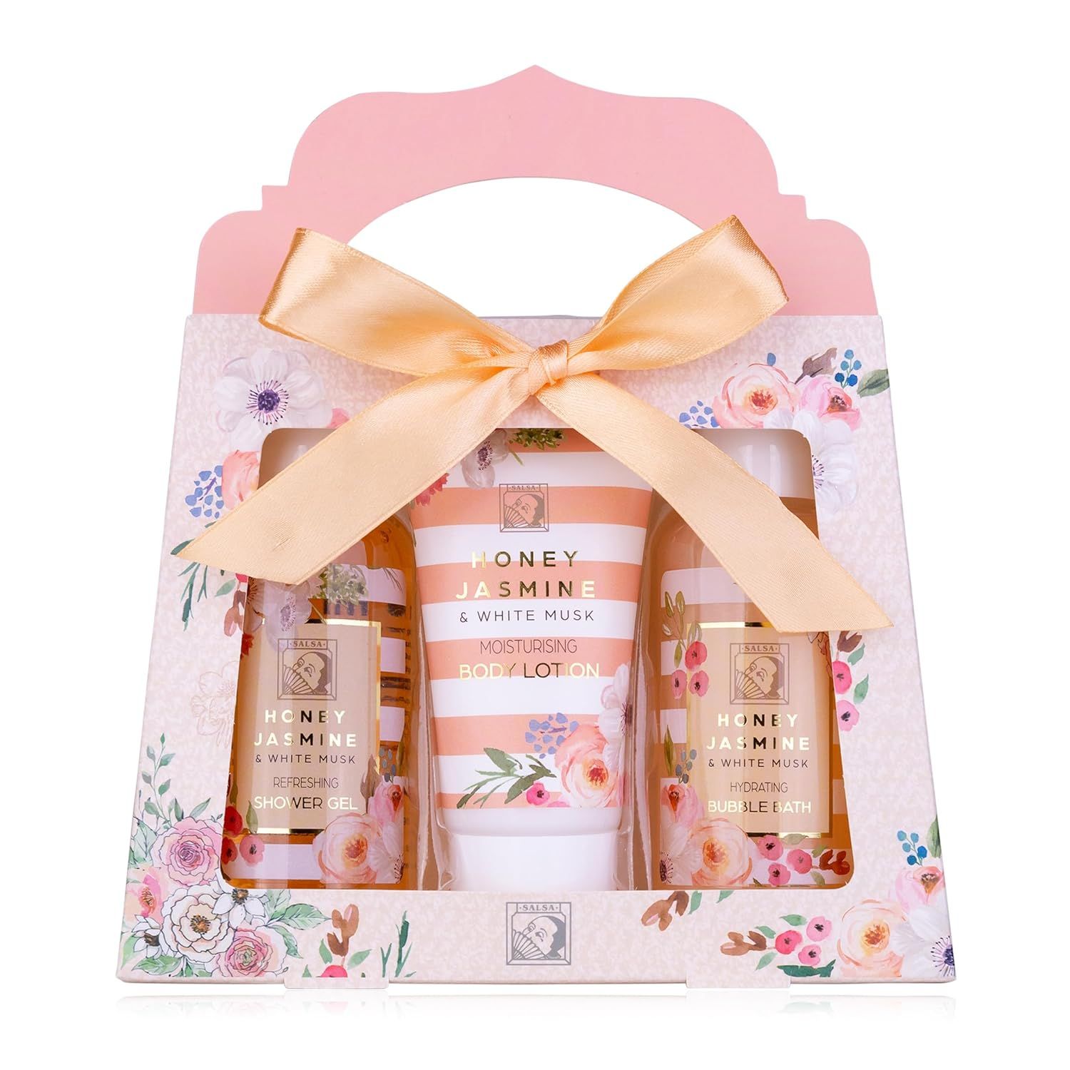 Accentra – Set doccia da donna HONEY JASMINE in elegante confezione re