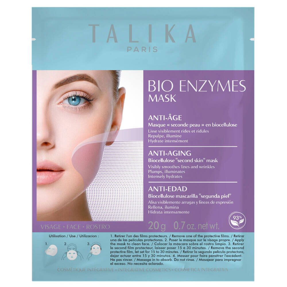Talika Bio Enzymes Mask Anti-Ageing Single Use 1 pz Maschera viso