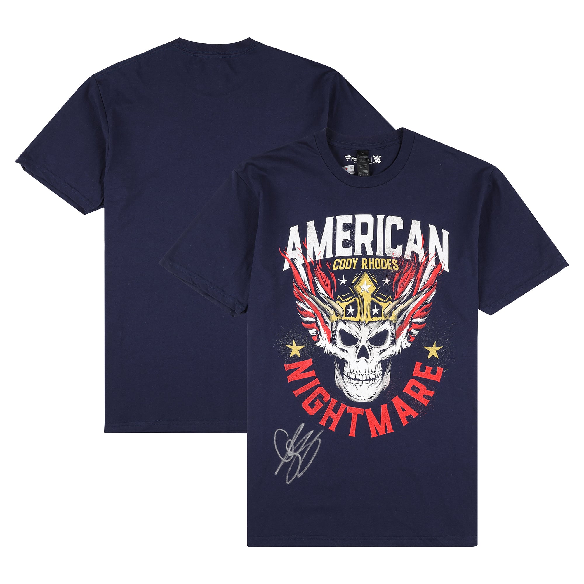 WWE Cody Rhodes Autogramm-T-Shirt