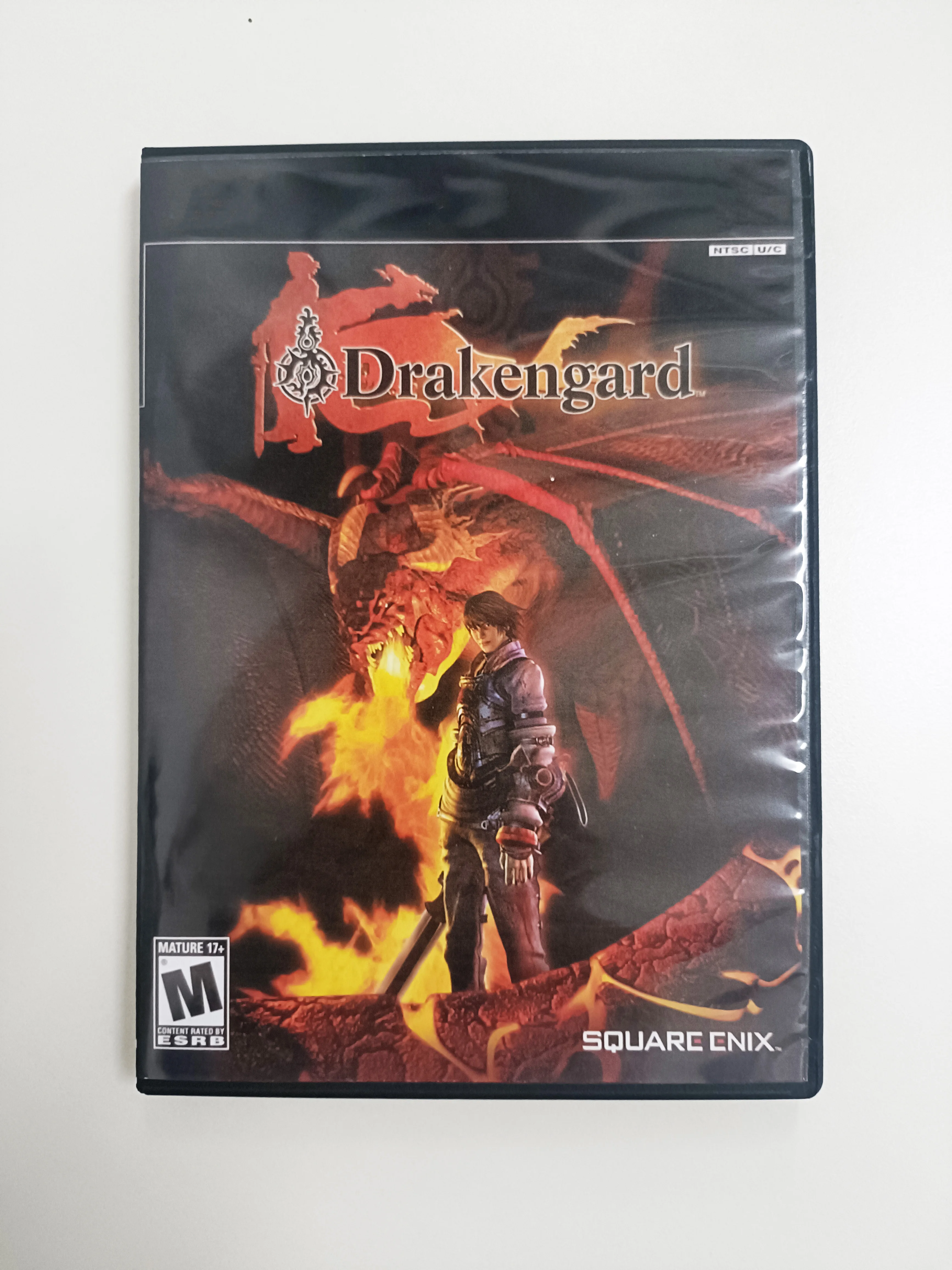 PS2 Drakengard With Manual Copy Disc Game Unlock Console Station 2 Retro Optical Driver Retro Video Game Machine Parts