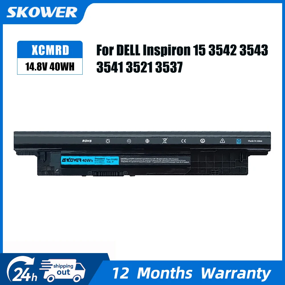 Laptop-Akku XCMRD Dell Inspiron 15 3542 3543 3541 3521 3537 15R 5537 5521 17-3737 3721 17R-5737 14 3421 3437 14R 5421 5437 Image