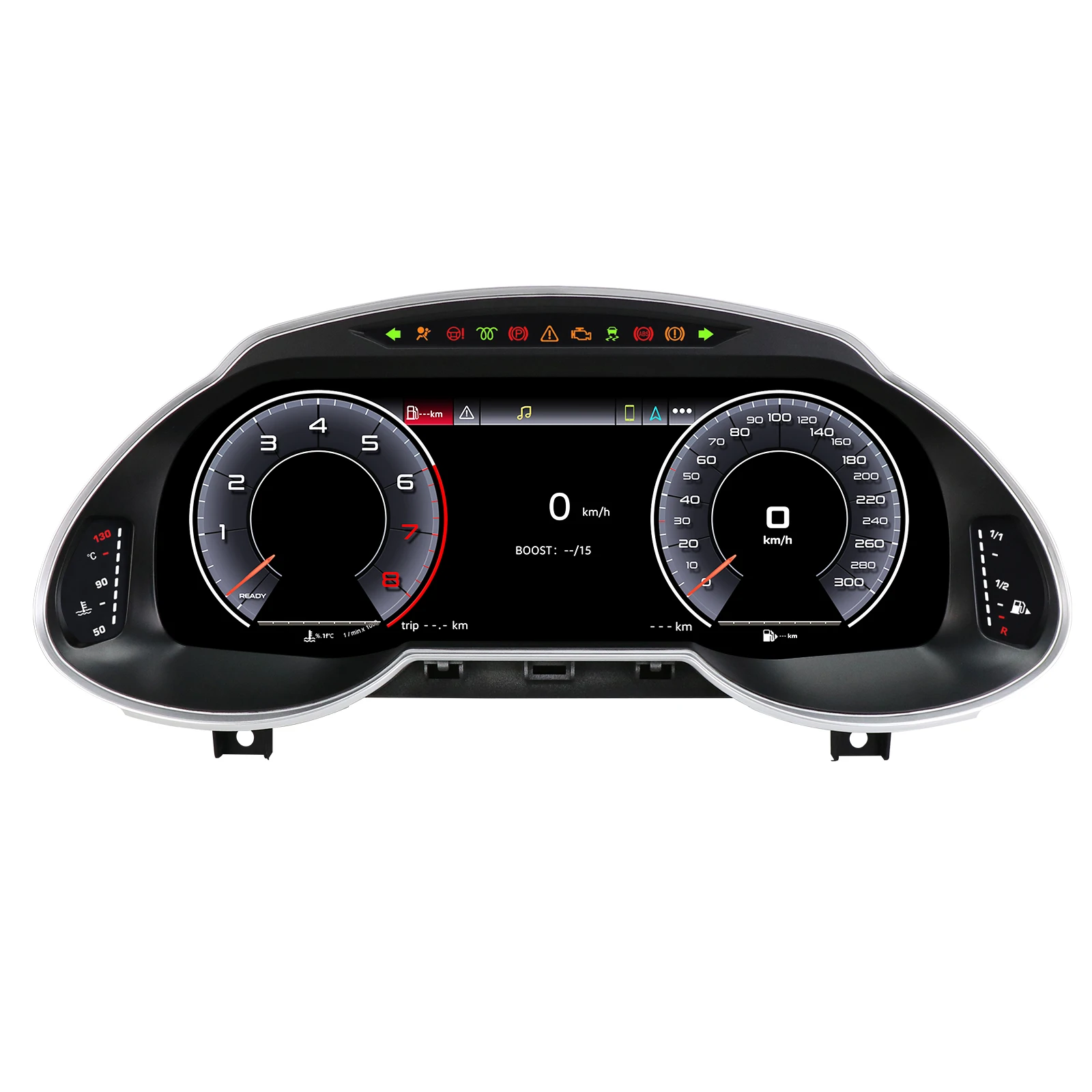 12,3 Zoll Digitales Kombiinstrument für Audi Q5 2009-2018, Auto-LCD-Armaturenbrett-Display, Tachometer, Virtuelles Cockpit Image