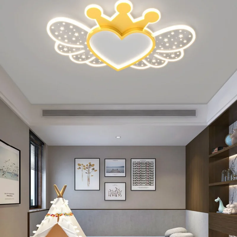 Nordische Kreative Schmetterling LED-Deckenleuchte Restaurant Wohnzimmer Schlafzimmer Kinderzimmer Romantischer Kronleuchter Heimbeleuchtung Deko