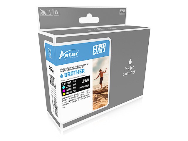 Tinten ASTAR AS44980 ASTAR BRO. DCP145C TINTE(4) CMYK Image