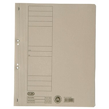 ELBA Ösenhefter 100551873 DIN A4 kfm./Amtsheftung grau Image