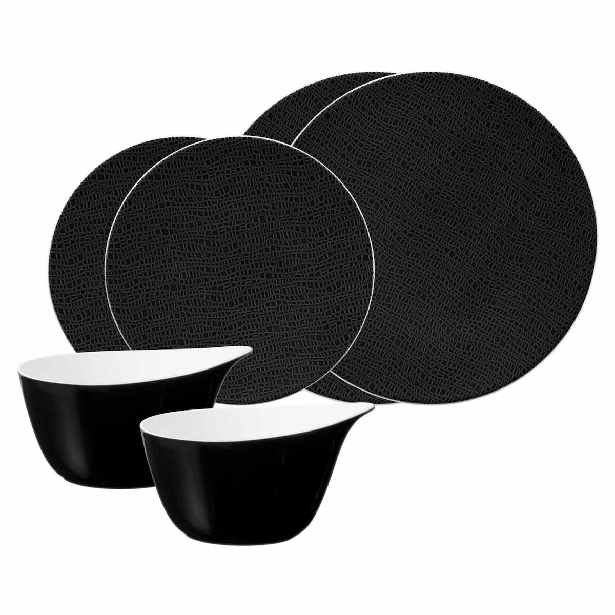 Seltmann Weiden Life Fashion Basic-Set 6-teilig - Glamorous Black Image
