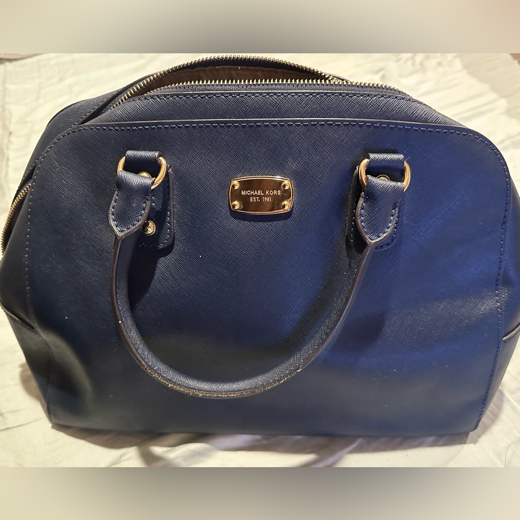 Michael Kors Bags | Classic Michael Kors Handbag | Color: Blue | Size: Os