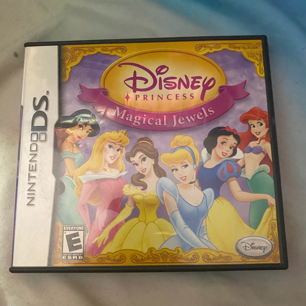 Disney Video Games & Consoles | Disney Princess Magical Jewels Nintendo Ds Game - Purple And Yellow | Color: Purple/Yellow | Size: Os