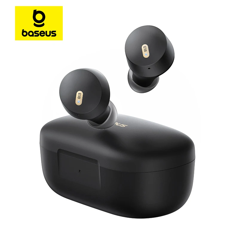 Baseus Bowie E18 True Wireless Earbuds Bluetooth 5.3 AI ENC Ohrhörer 25H lange Spielzeit IPX4 wasserdichter Mini-Bohnen-Ohrhörer Image