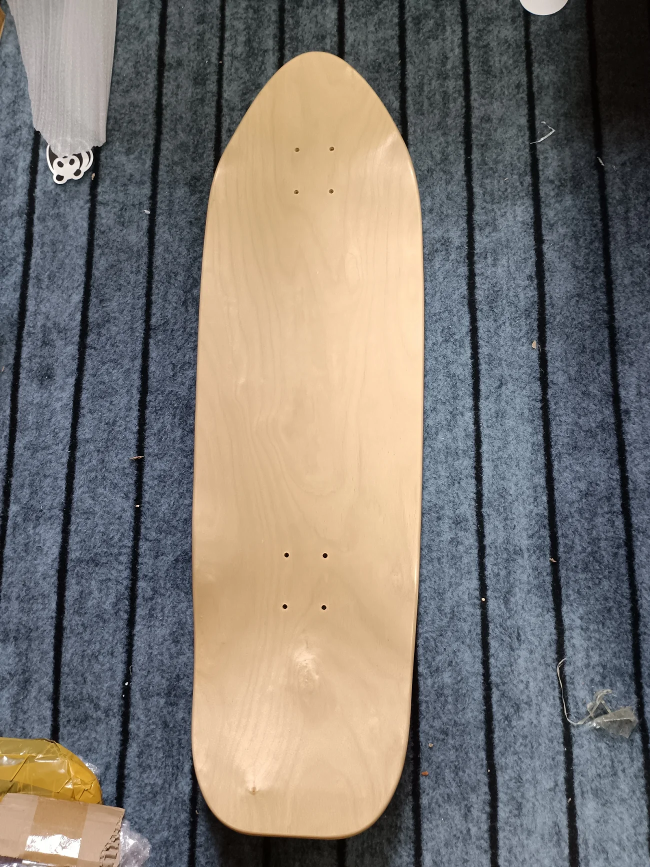 33 * 10 Zoll Surf-Skate-Deck Skateboard-Deck Pro Skateboard-Deck runder Schwanz