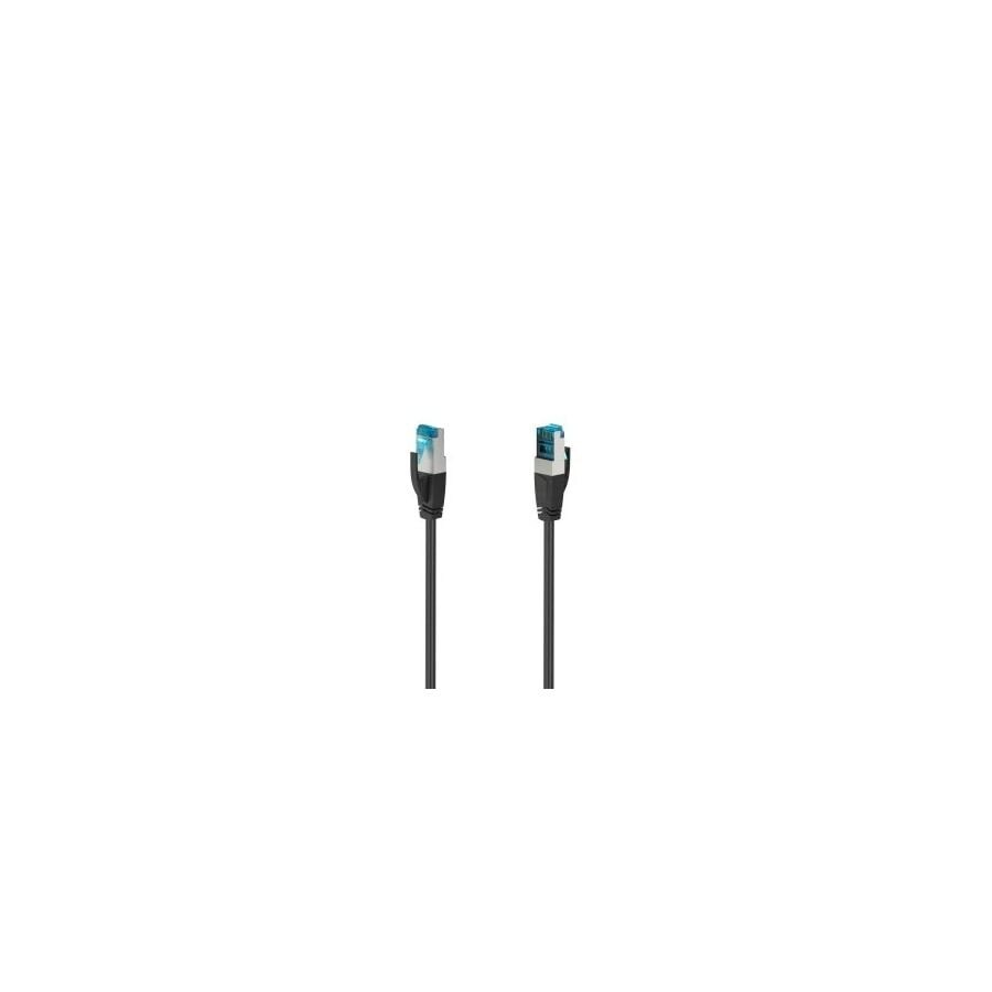 Hama 00200682 Netzwerkkabel Schwarz 5 m Cat6a S/FTP (S-STP) Image