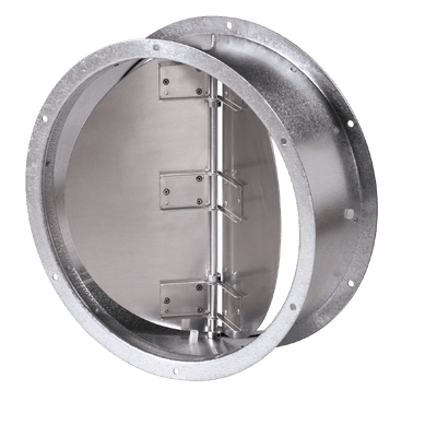 Helios RVS 450 - Rohr-Verschlußkl. selbsttätig mit Feder - 02597 - LB15647 Image